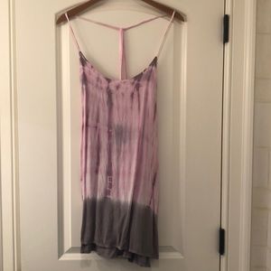 Mono B Pink Tie Dye Dress